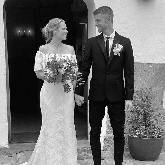 Billeder af ægte brudepar billeder bryllupsfotograf bryllupsbilleder