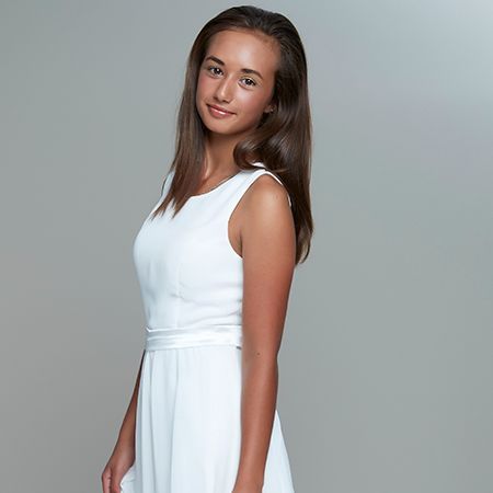 Billig konfirmationskjole på tilbud Real silk Lilly partyline
